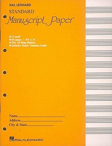 Manuscript Paper: Standard P22930