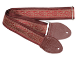 Souldier Ellingon Burgundy Guitar Strap (SKU: 32145) 32145