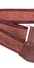 Souldier Ellingon Burgundy Guitar Strap (SKU: 32145) 32145