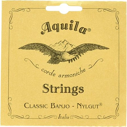 Aquila Nylgut Classic 5-string Banjo Medium 1B Red 4th #1