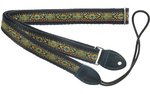 Souldier Anouk Navy/Mustard F-Style Mandolin Strap (SKU: 32225) 32225