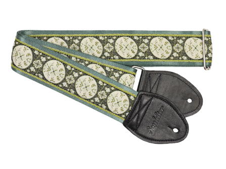 Souldier Medallion Green Guitar Strap #1