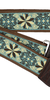 Souldier Dresden Star Seafoam Guitar Strap (SKU: 32141) 32141