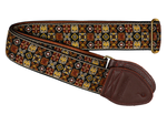Souldier Woodstock Brown Guitar Strap (SKU: 32139) 32139