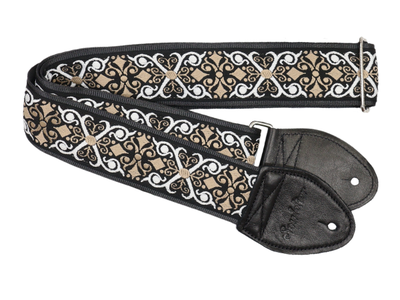 Souldier Constantine Black/Tan Guitar Strap 32160