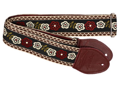 Souldier Marigold Burgundy Guitar Strap 32158