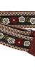 Souldier Marigold Burgundy Guitar Strap (SKU: 32158) 32158