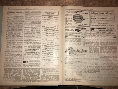The Cadenza (4 Issues, 1913, 1910, & two 1909)