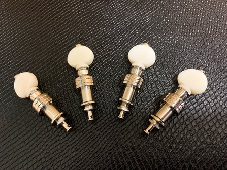 Gotoh 2-Band Planetary Banjo tuners (Nickel Plated, CREAM Buttons)) #1