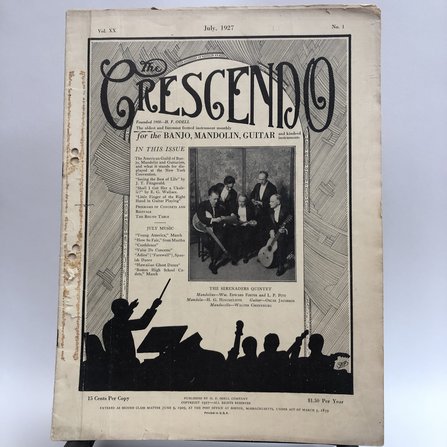 The Crescendo Two Issues - 1927, 1931 #1
