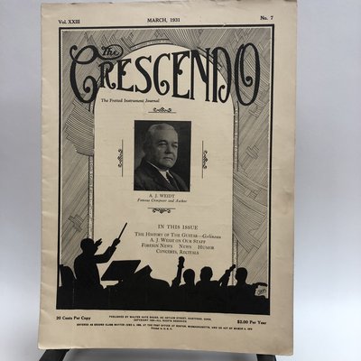 The Crescendo Two Issues - 1927, 1931 MWC019