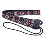 Souldier Peace Navy F-Style Mandolin Strap (SKU: 32083) 32083