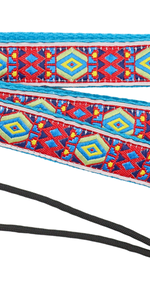 Souldier Serape Red F-Style Mandolin Strap