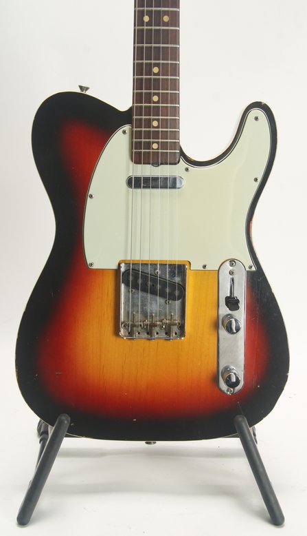 Fender Telecaster Custom 3 Tone Burst (c.1964) #9