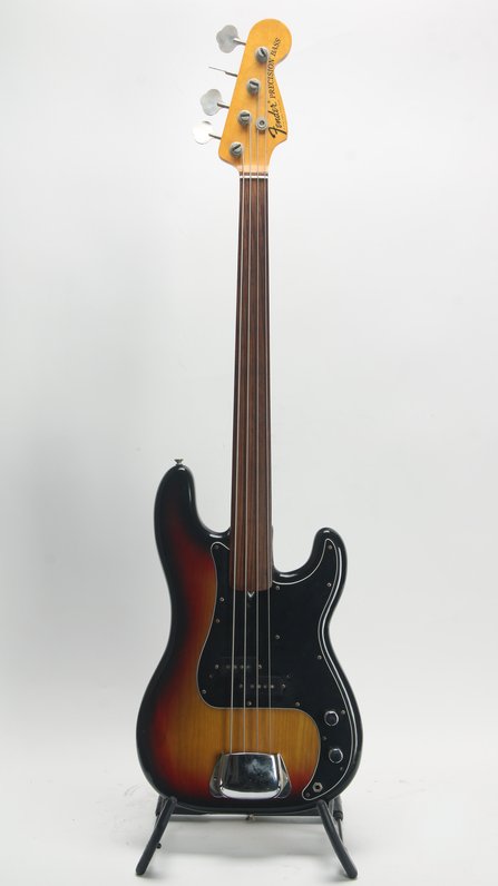 Fender Fretless Precision Bass Sunburst (ca.1976) #1