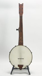 Tunbridge Ware Seven String Fretless (ca. 1870) (SKU: 32119) 32119