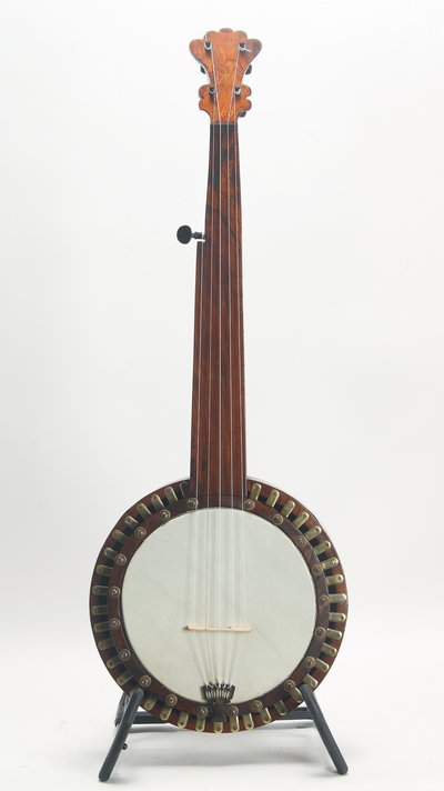 H. C. Dobson 1867 Patent Fretless Resonator (Mahogany) 31710