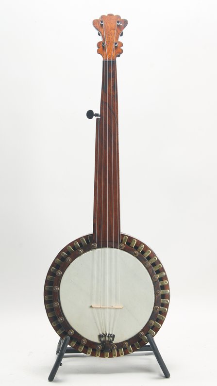 H. C. Dobson 1867 Patent Fretless Resonator (Mahogany) #1