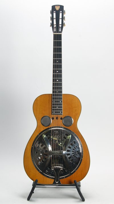 Dobro Model 45 Spruce Spider Cone Squareneck (ca.1936) 31022