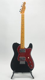 Fender American Vintage II Thinline Telecaster *Refin Black(2022) (SKU: 32763) 32763