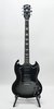 Gibson SG Standard Ebony Limited-Edition Electric Guitar Silver Burst *USED* (SKU: 31468) 31468