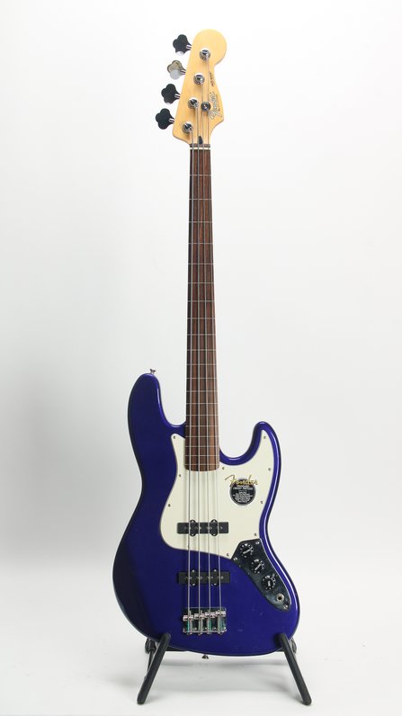 Fender MIM Fretless Jazz Bass Purple (2002) #1