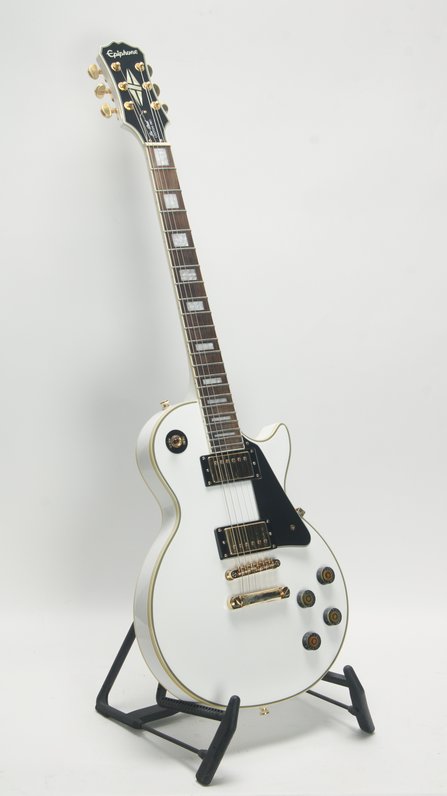 Epiphone Les Paul Custom Pro White (2015) #3