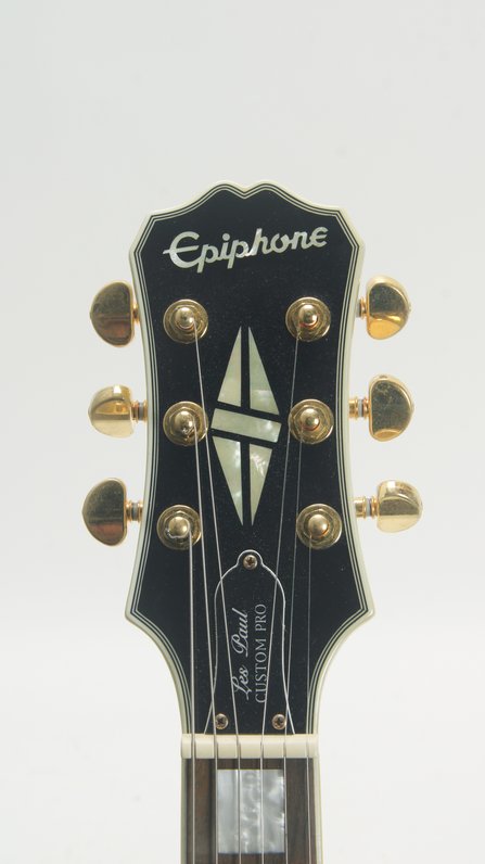 Epiphone Les Paul Custom Pro White (2015) #5