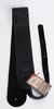 Lakota Leathers Guitar Strap 3" Black (SKU: X3BLG) X3BLG