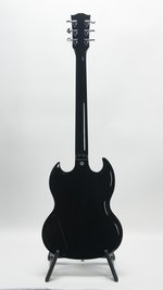 Gibson SG Standard Ebony Limited-Edition Electric Guitar Silver Burst *USED* (SKU: 31468) 31468