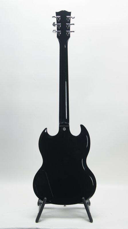 Gibson SG Standard Ebony Limited-Edition Electric Guitar Silver Burst (2023) #2