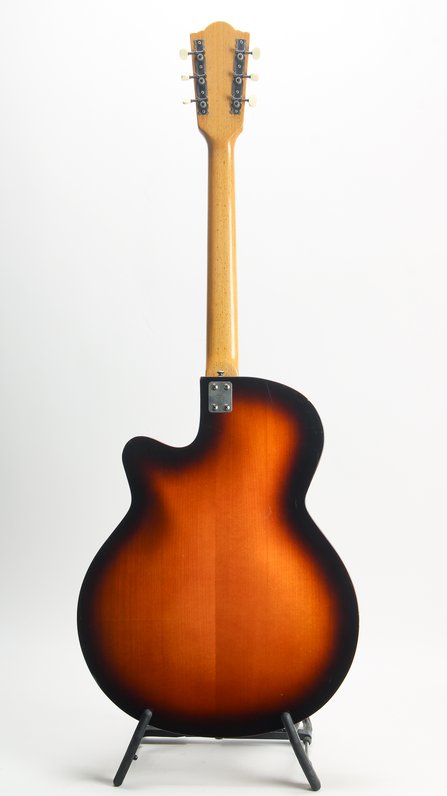 Framus Sorella (03100) 16.5" Archtop (1971) w. DeArmond Monkey-on-a-Stick #2