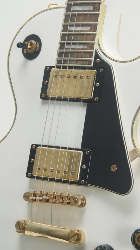 Epiphone Les Paul Custom Pro White (2015) #7