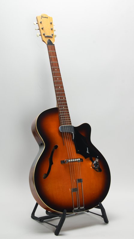 Framus Sorella (03100) 16.5" Archtop (1971) w. DeArmond Monkey-on-a-Stick #3