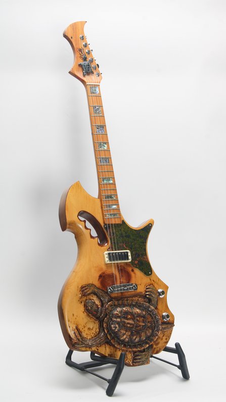 RC Kelly Turtle Electric Guitar (Art) #3