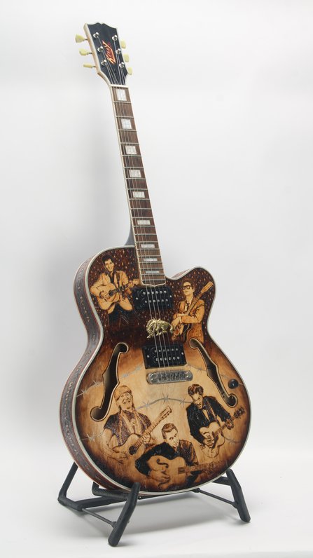 RC Kelly Legends of Folk Electric Archtop (Art) #3