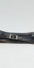 Fender Black Leather Strap W/ Buckle (Circa 1970) (SKU: 31104) 31104