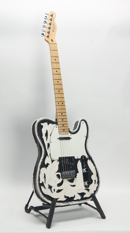 Fender Telecaster MIM w Waylon Leather (2007) #3