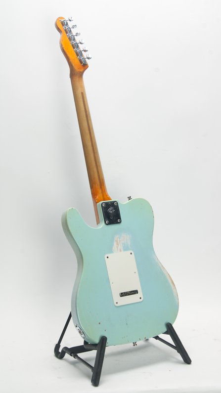 Fender Telecaster Sonic Blue Refin Mod* (ca.1978) #4