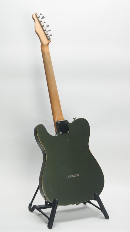 Danocaster Single Cut Aged Charcoal Frost #4