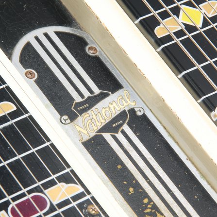 National Grand Console 1052 Triple Neck Lap Steel (ca.1955) #4