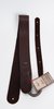 Lakota Leathers Guitar Strap 2" Mahogany (SKU: X2MAG) X2MAG