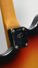 Fender Jazzmaster Dot/Bound Sunburst (1966) (SKU: 31035) 31035