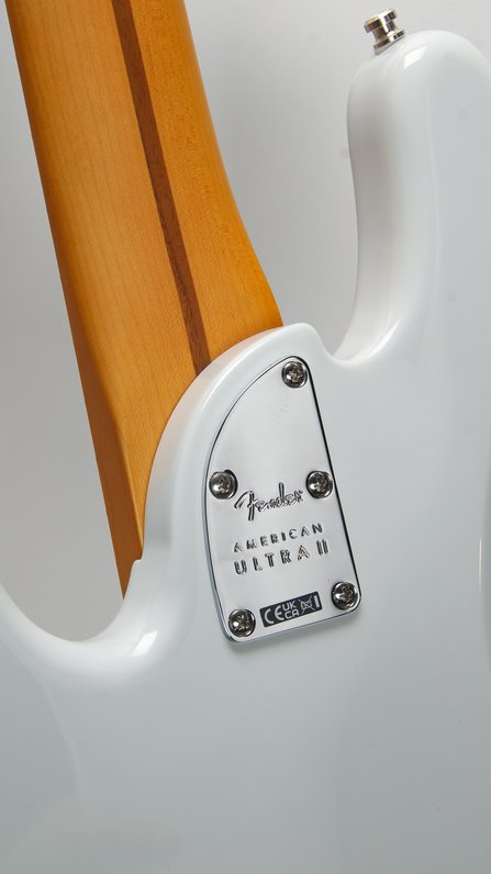 Fender American Ultra II Jazz Bass V White (2024) #5