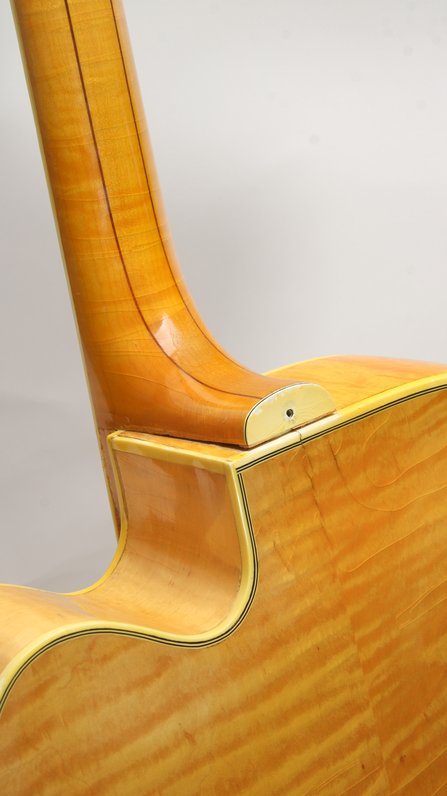 Epiphone De Luxe Cutaway Blonde (ca.1950 body 60's reneck) *AS IS* #5