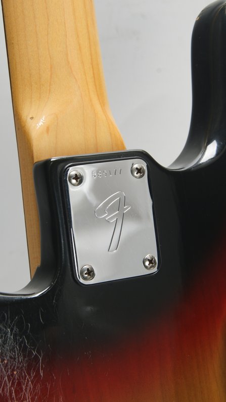 Fender Fretless Precision Bass Sunburst (ca.1976) #5