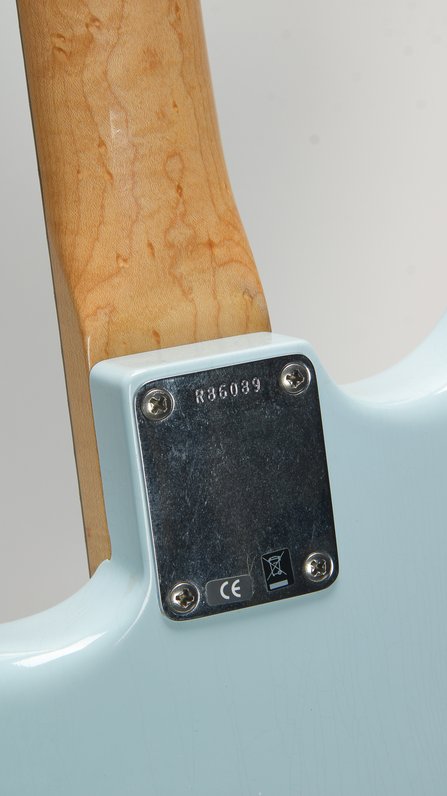 Fender Custom Shop 61 Strat Sonic Blue #5
