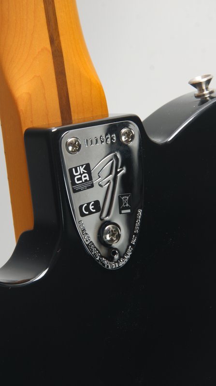 Fender American Vintage II Thinline Telecaster *Refin Black (2022) #5