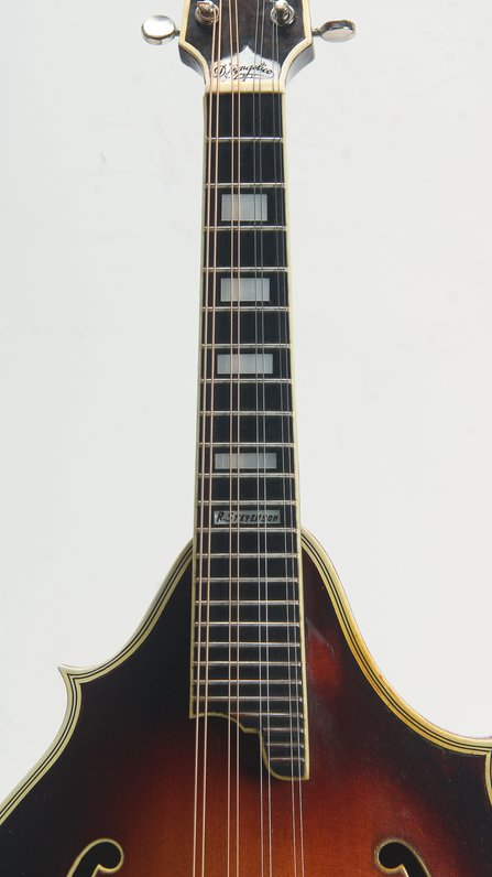 D'Angelico Scroll Mandolin (#127 ca. 1940) #6