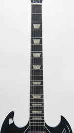 Gibson SG Standard Ebony Limited-Edition Electric Guitar Silver Burst *USED* (SKU: 31468) 31468